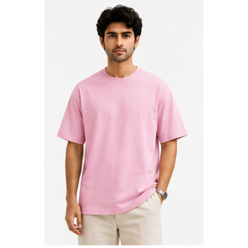 Pink_Unisex Oversized T-Shirt