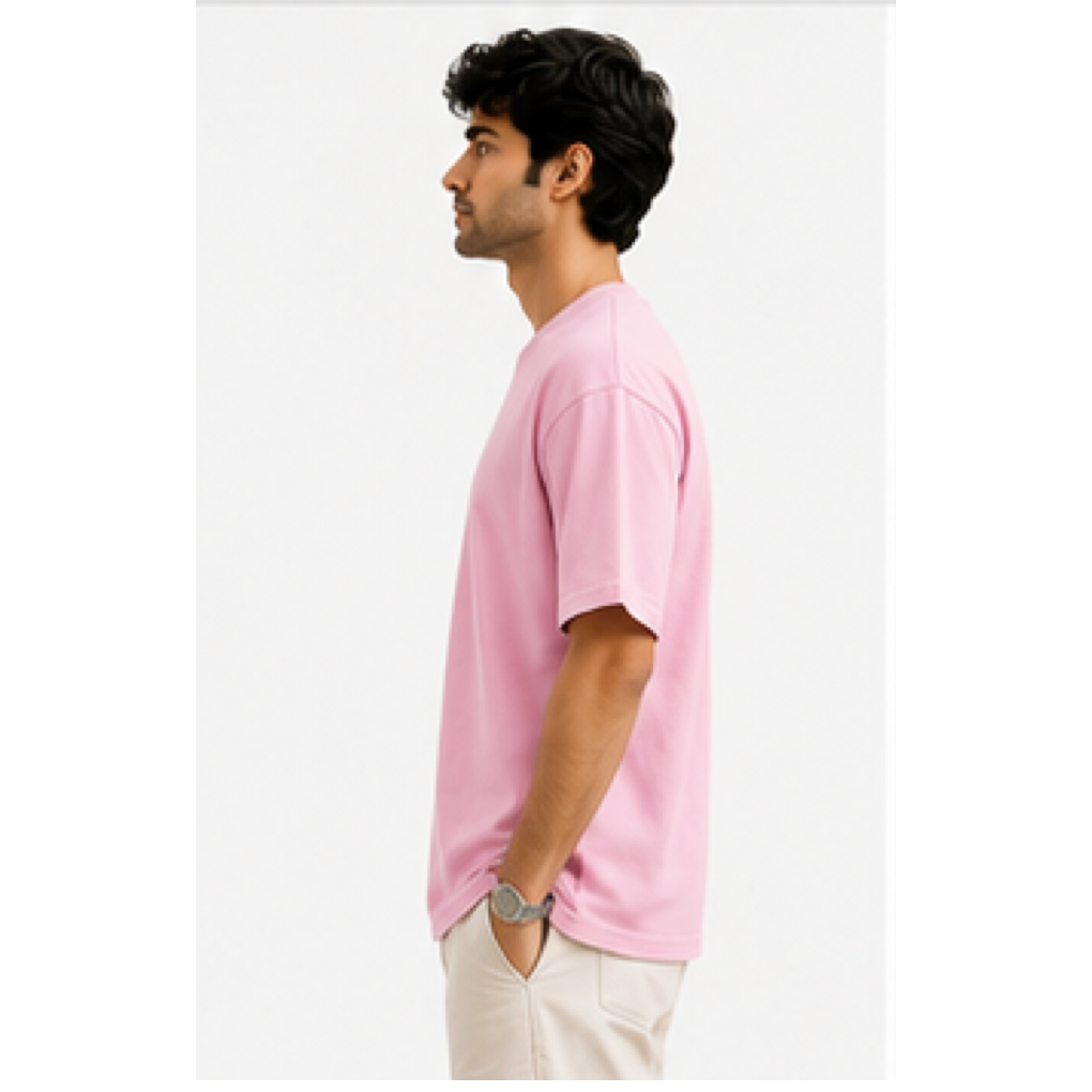 Pink_Unisex Oversized T-Shirt