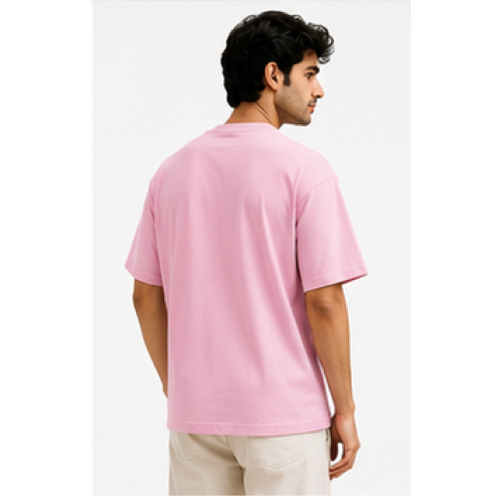 Pink_Unisex Oversized T-Shirt