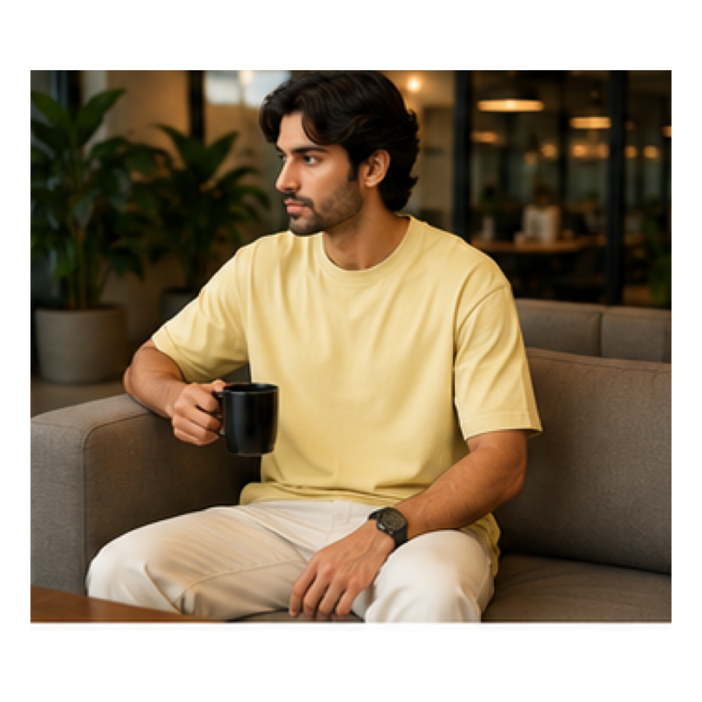 Mango_Unisex Oversized T-Shirt